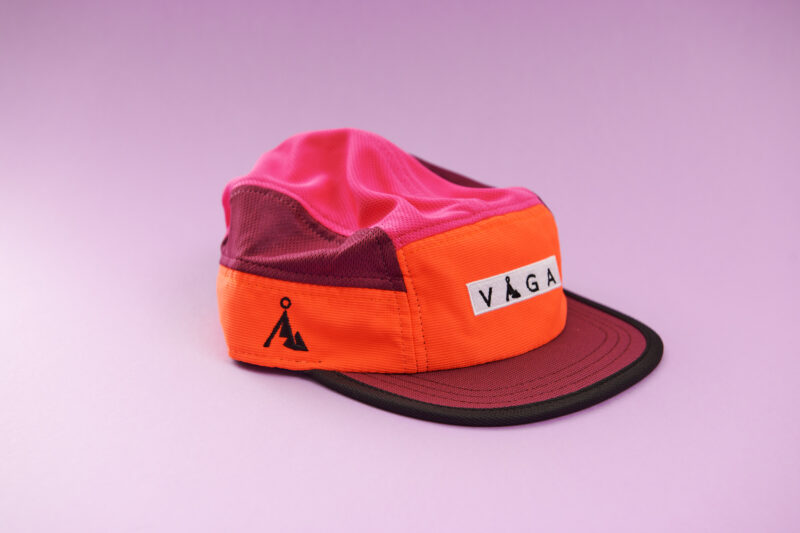Bordo/Neon Orange/Poster Pink Club Cap - Billede 9