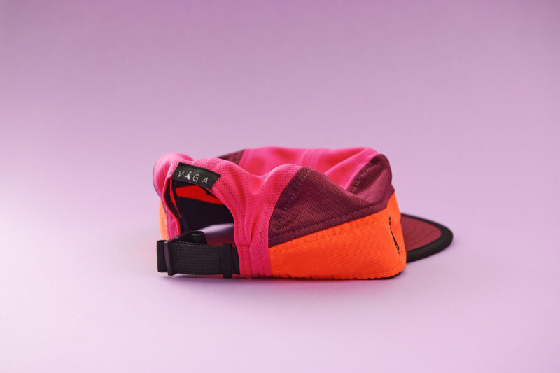 Bordo/Neon Orange/Poster Pink Club Cap - Billede 8
