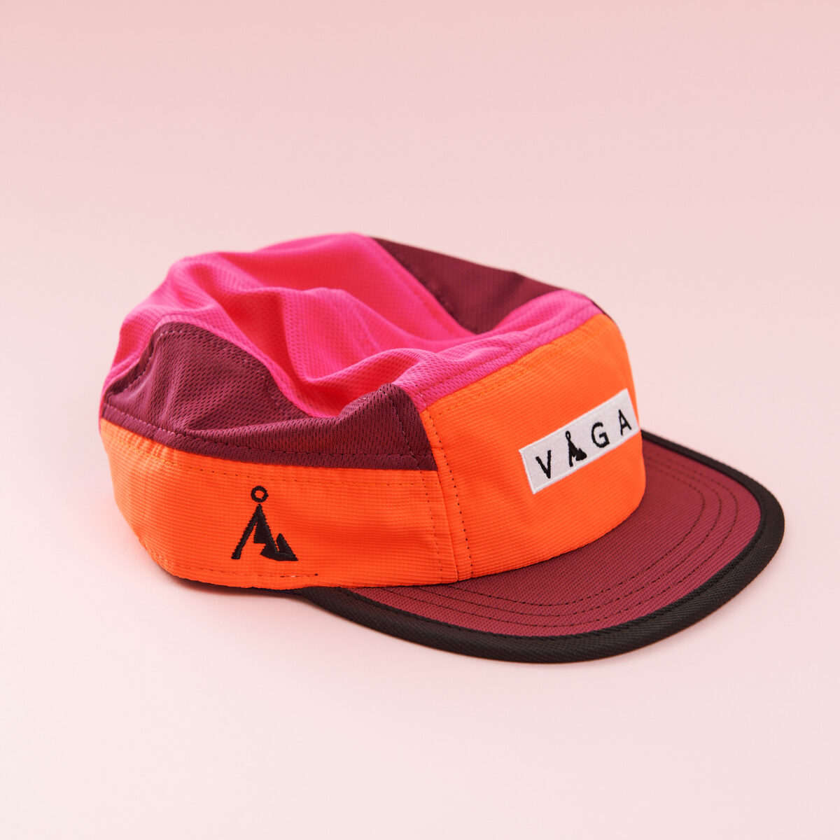 Bordo/Neon Orange/Poster Pink Club Cap