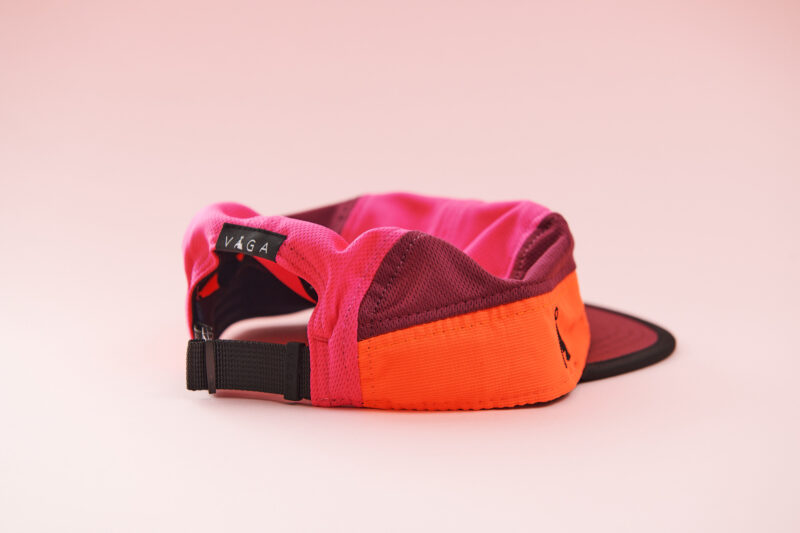 Bordo/Neon Orange/Poster Pink Club Cap - Billede 4
