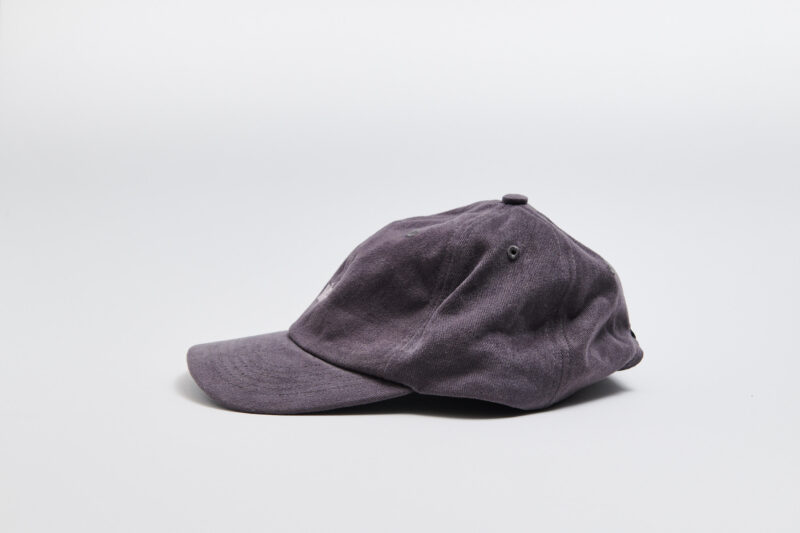 Washed Charcoal/Black Cotton Cap - Billede 3