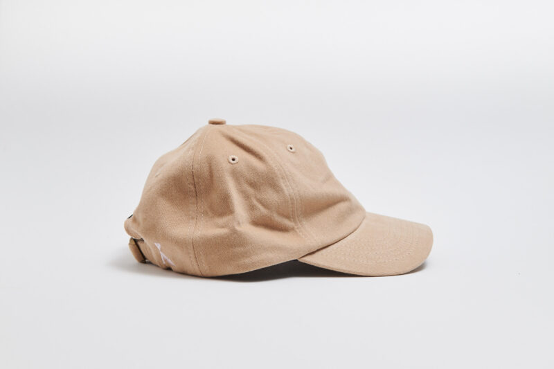 Washed Sand/Navy Blue Cotton Cap - Billede 4