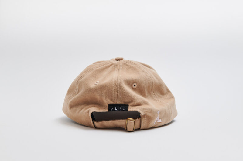 Washed Sand/Navy Blue Cotton Cap - Billede 5