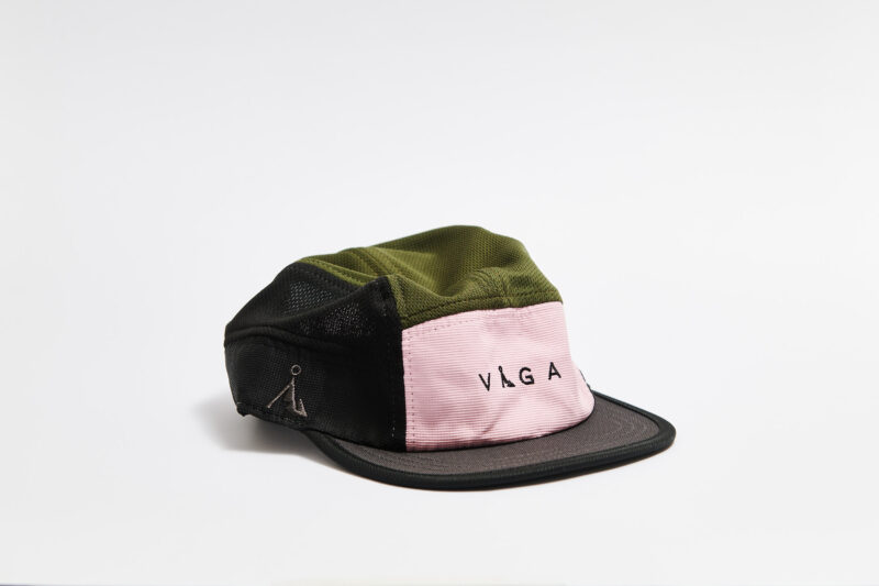 Charcoal/Moss Green/Light Pink Club Cap - Billede 2