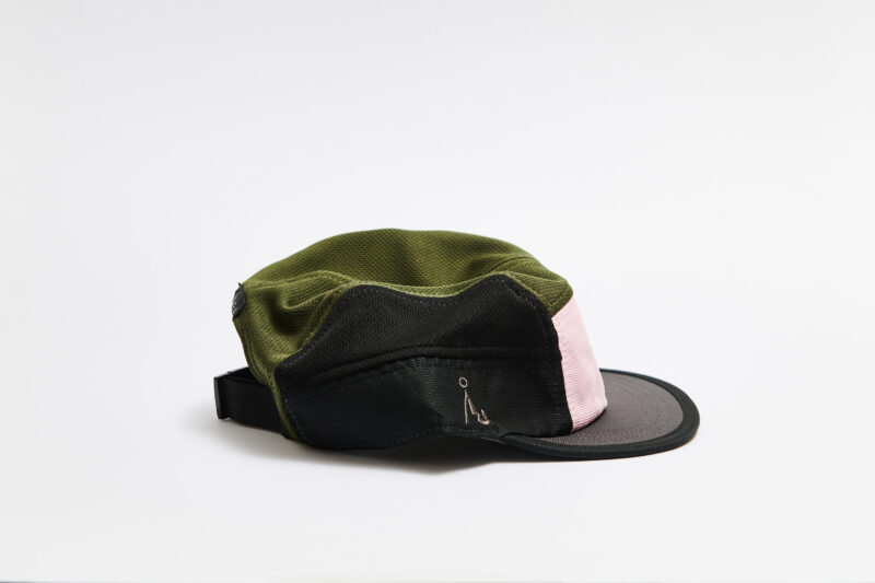 Charcoal/Moss Green/Light Pink Club Cap - Billede 4